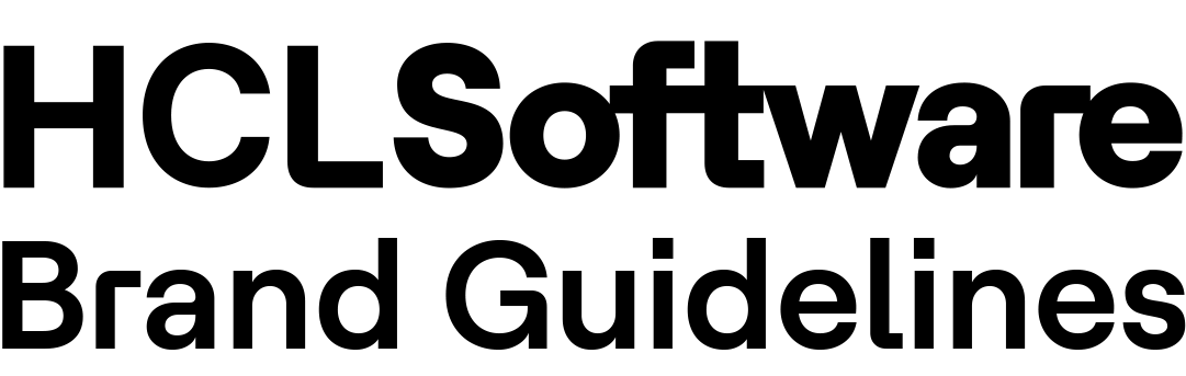 HCL Software Brand Guidelines